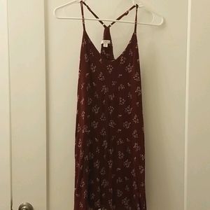 Xhilaration razorback floral dress